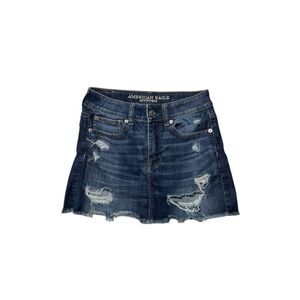 American Eagle Outfitters Next Level  denim mini skirt in a blue wash  Size 2